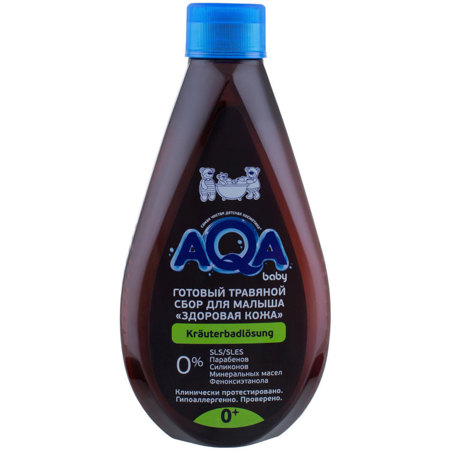 Ака FOR KIDS AQA Baby. Ready herbal preparation `Healthy Skin`, 400ml 3695